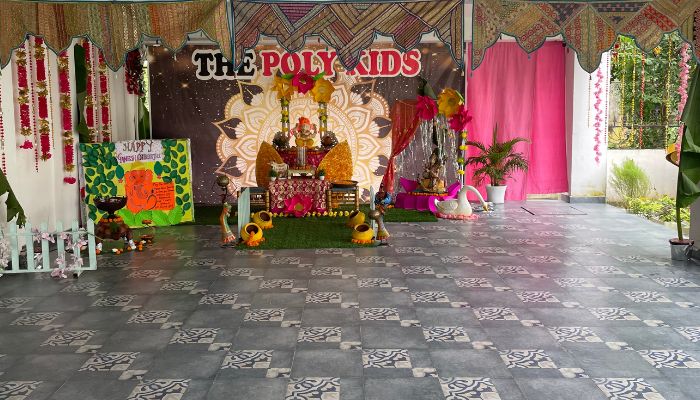 Ganesh Chaturthi Celebration at The Poly Kids